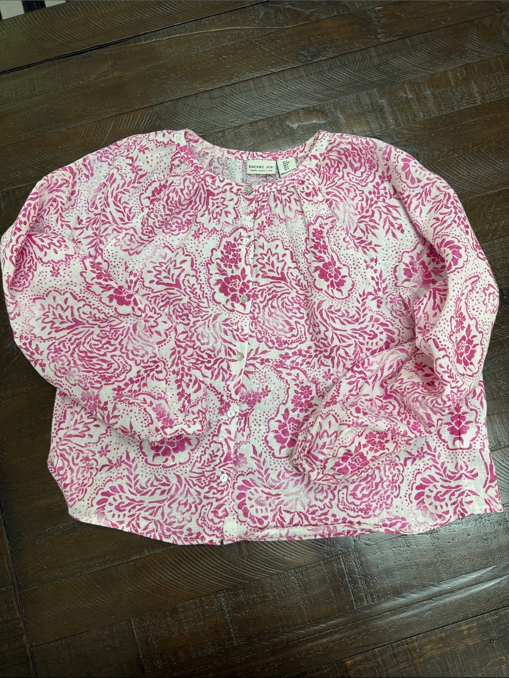 Rachel Zoe Linen Top